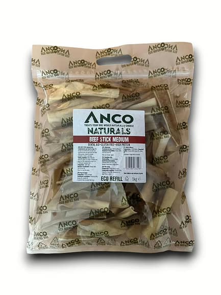 Anco Naturals Beef Stick Medium Eco-bag 1kg