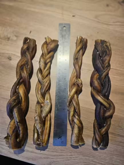 Braided Pizzles 24cm